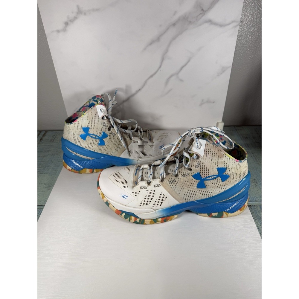 Under Armour Curry 2 2016 Splash Party Birthday Men's Size 9 - Picture 3 of 8